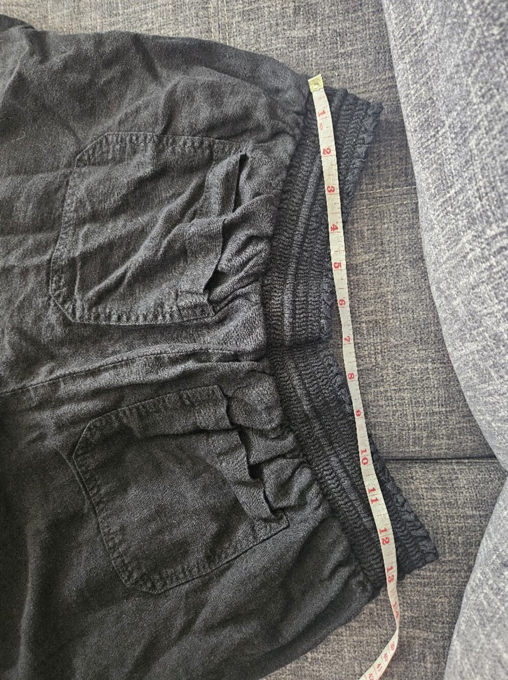 Briggs New York Linen Blend Pull-On Summer Shorts. Medium - Picture 6 of 8